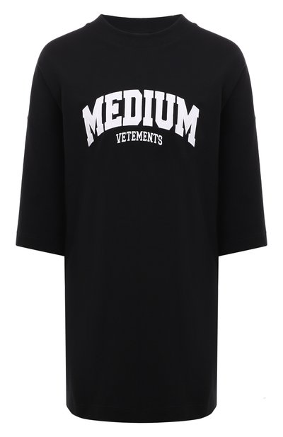 Хлопковая футболка VETEMENTS, арт. UE63TR820B