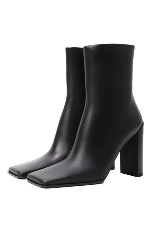 Кожаные ботильоны Alaia AA302009I052 Чёрный AA302009I052