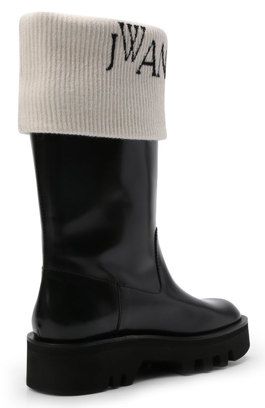 Кожаные сапоги Fisherman JW Anderson Чёрный, фото 5