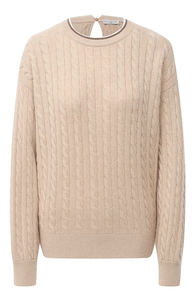 Женский кашемировый пуловер BRUNELLO CUCINELLI, арт. M12717800