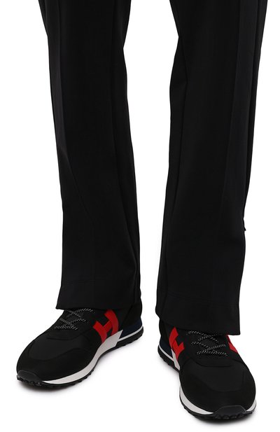 Комбинированные кроссовки HOGAN, арт. HXM3830AN51R75, фото 3