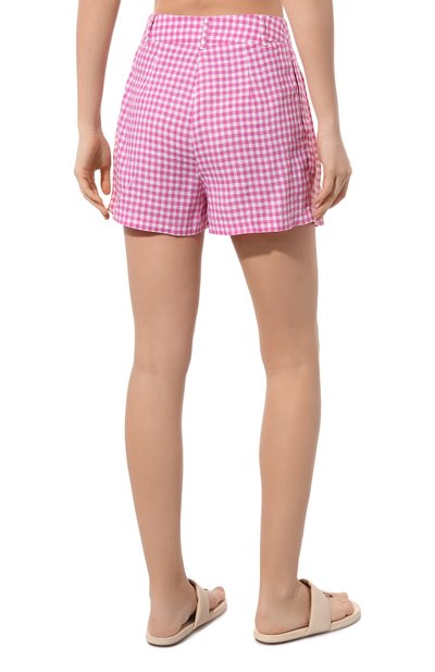 Льняные шорты 120% LINO, арт. 31ALIW29C8/000G223/100, фото 4