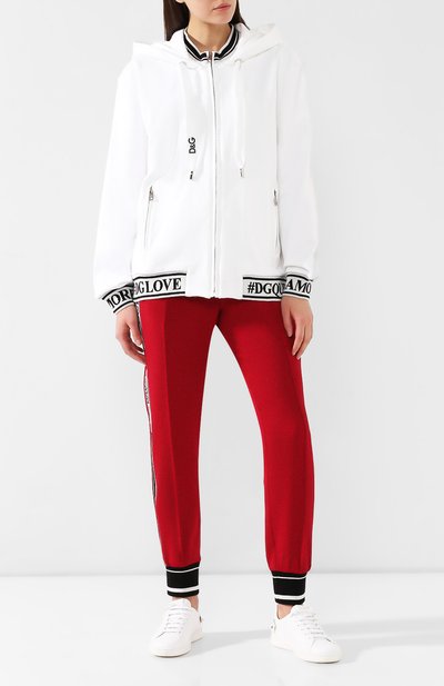 Хлопковый кардиган DOLCE & GABBANA белого цвета по цене 68700 руб., арт. F9C87T/FU7DU, фото 2 Хлопковый кардиган DOLCE & GABBANA, арт. F9C87T/FU7DU, фото 2