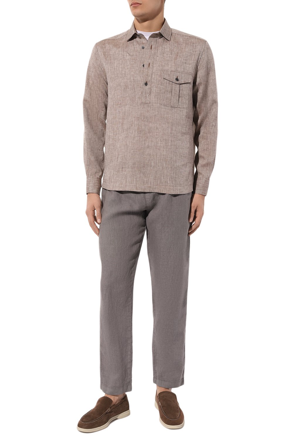 Льняные брюки FEDELI, арт. 7UED0806, фото 2