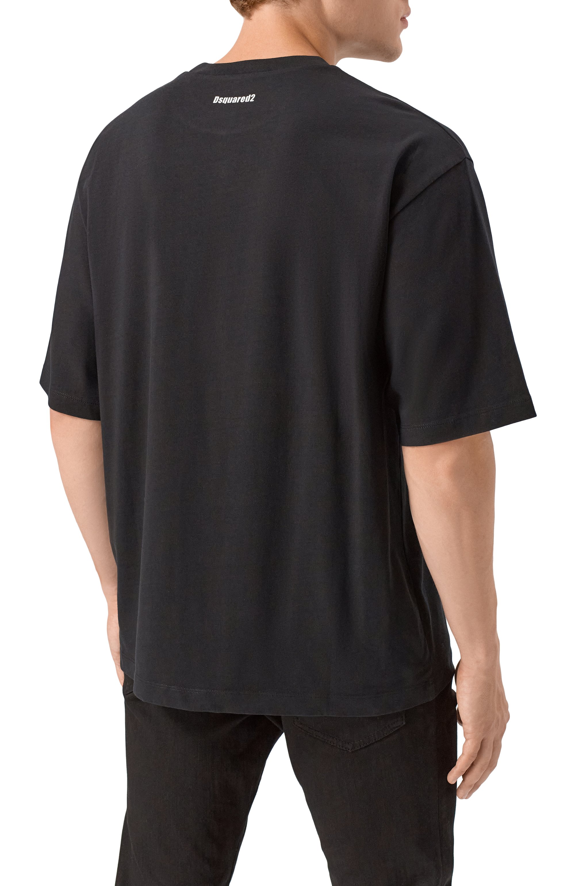 Хлопковая футболка DSQUARED2, арт. S74GD1478/D20033, фото 4