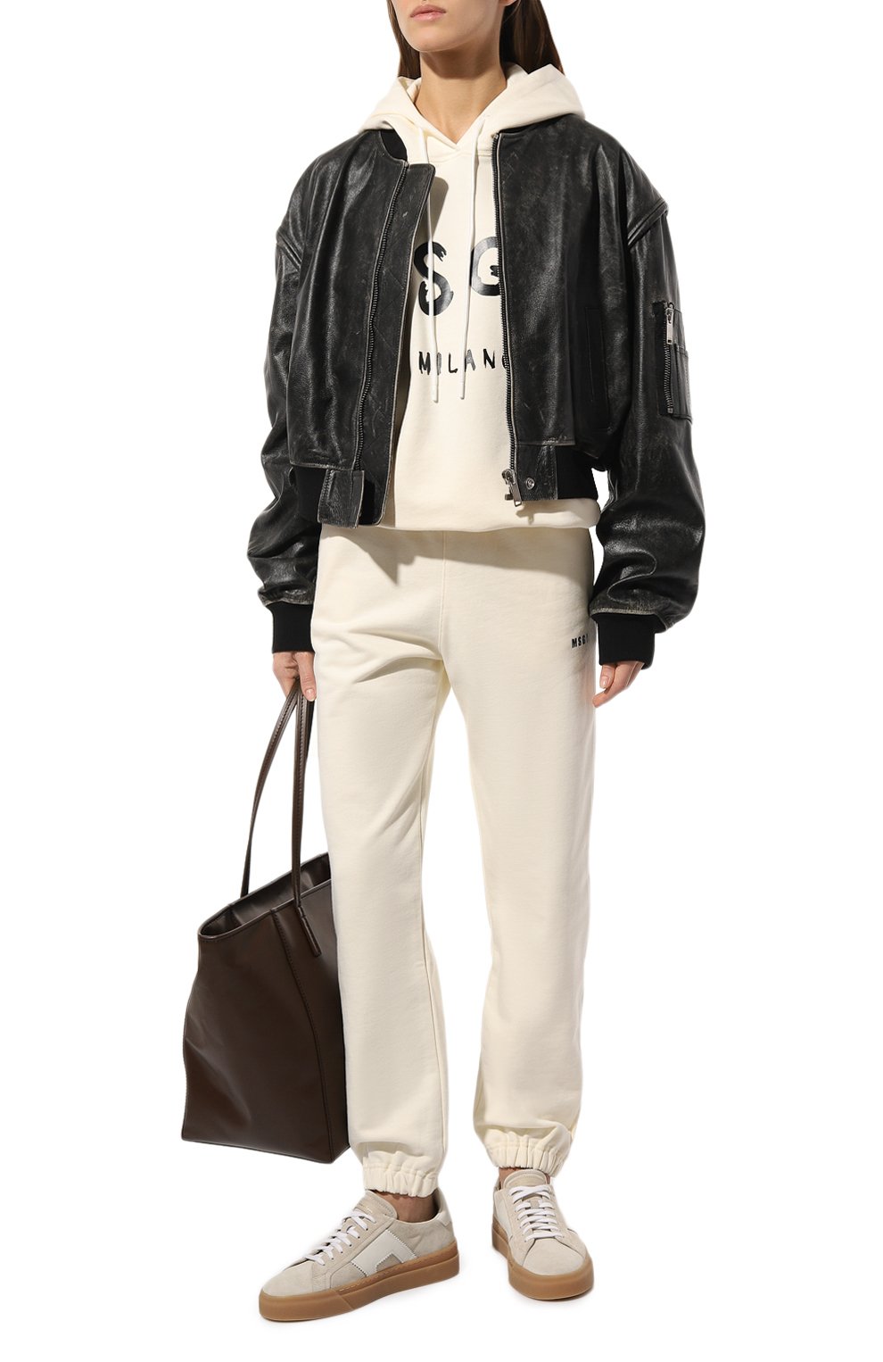 Хлопковое худи MSGM, арт. 2000MDM515 200000, фото 2