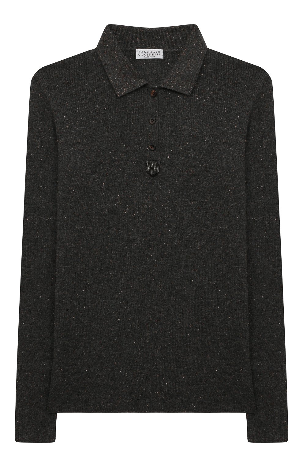 Поло из кашемира и вискозы BRUNELLO CUCINELLI, арт. B9AM81805C, фото 1