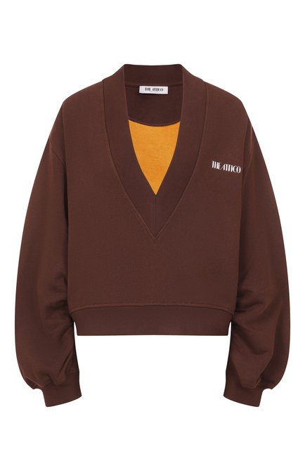 Женский хлопковый свитшот THE ATTICO, арт. 251WCF00010/JJF007AA