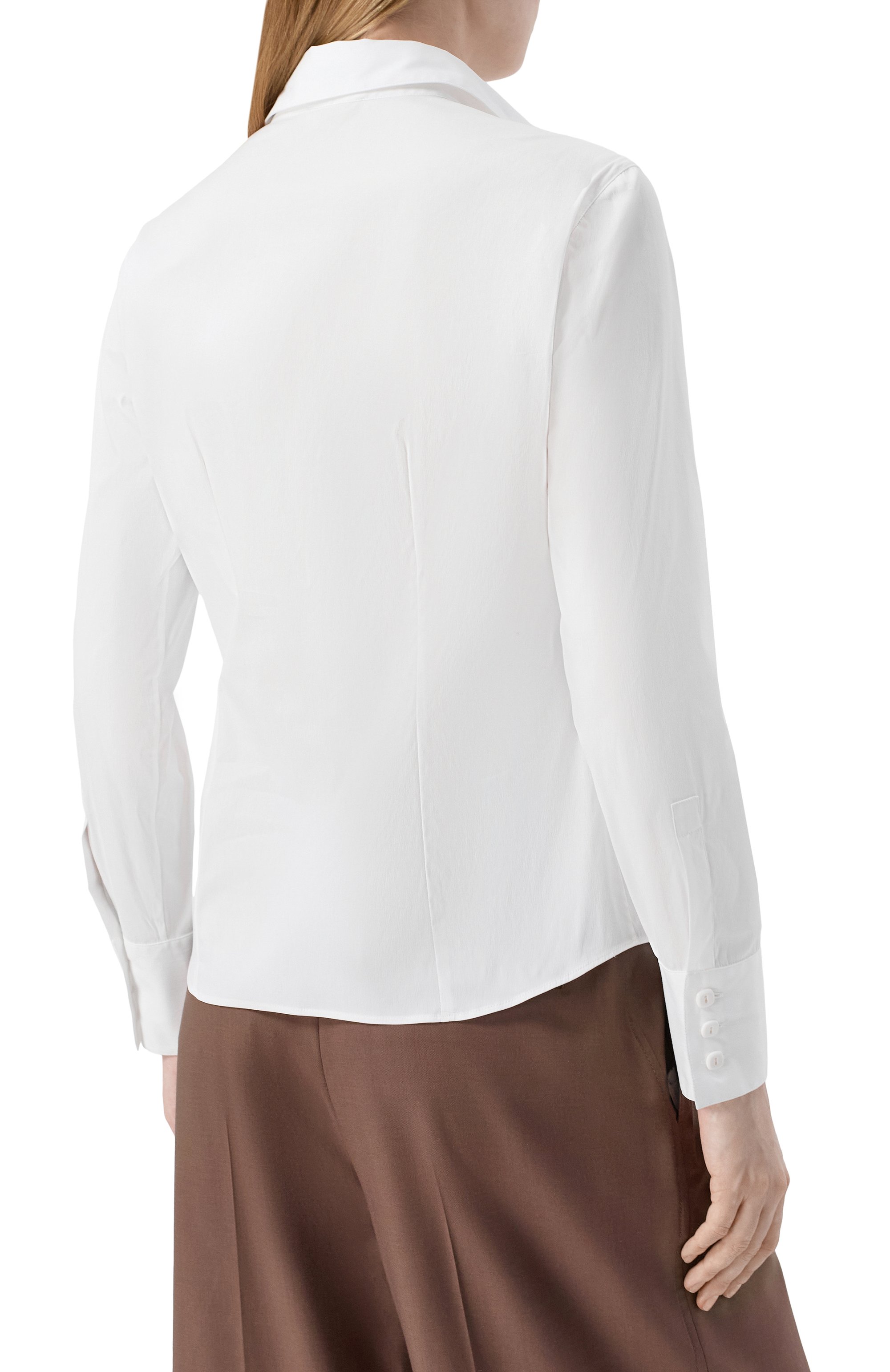 Хлопковая рубашка GIORGIO ARMANI, арт. 8CHCCZ31/TZ161, фото 4