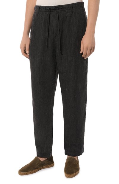 Льняные брюки HANNES ROETHER, арт. PA21PER.6043, фото 3