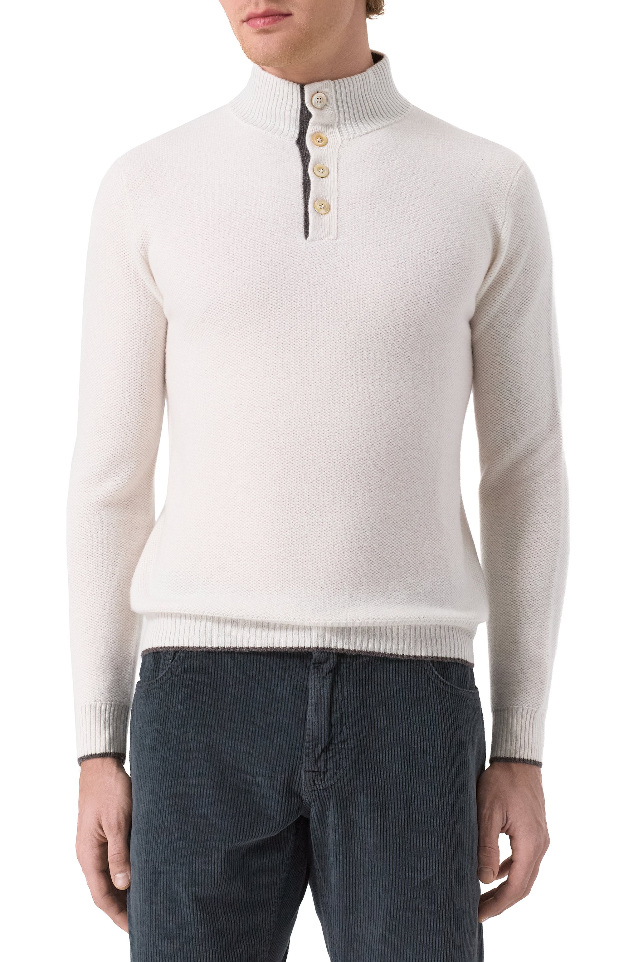 Кашемировый джемпер ANDREA CAMPAGNA, арт. WU24-94473, фото 3