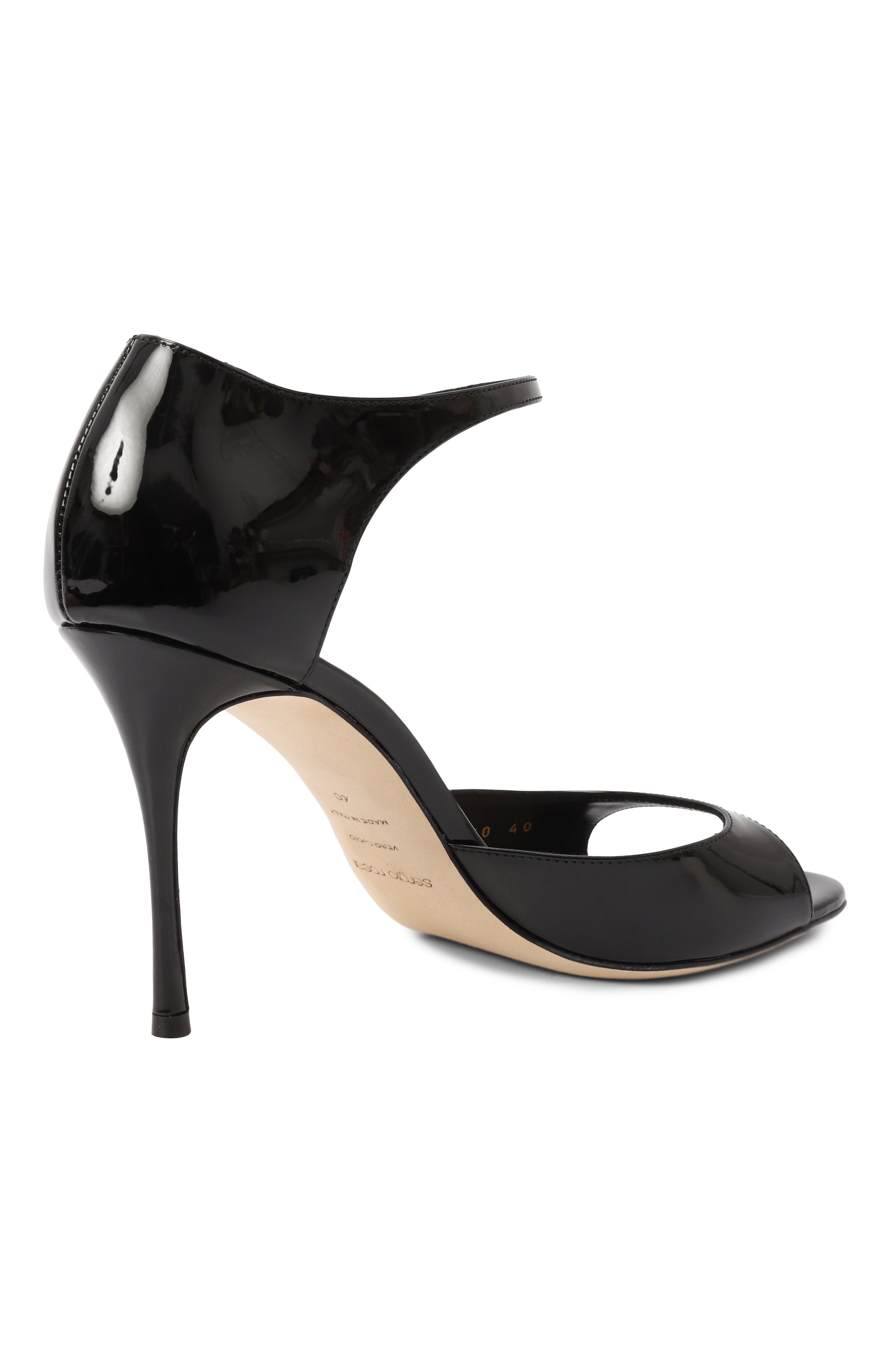 Лакированные босоножки godiva 90 SERGIO ROSSI, арт. B11930/MVIV01, фото 5