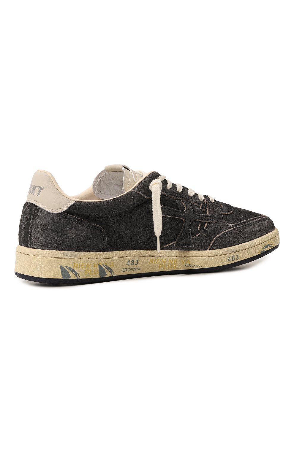 Замшевые кеды bskt clay PREMIATA, арт. BSKTCLAY/BSKT CLAY VAR 6962, фото 5