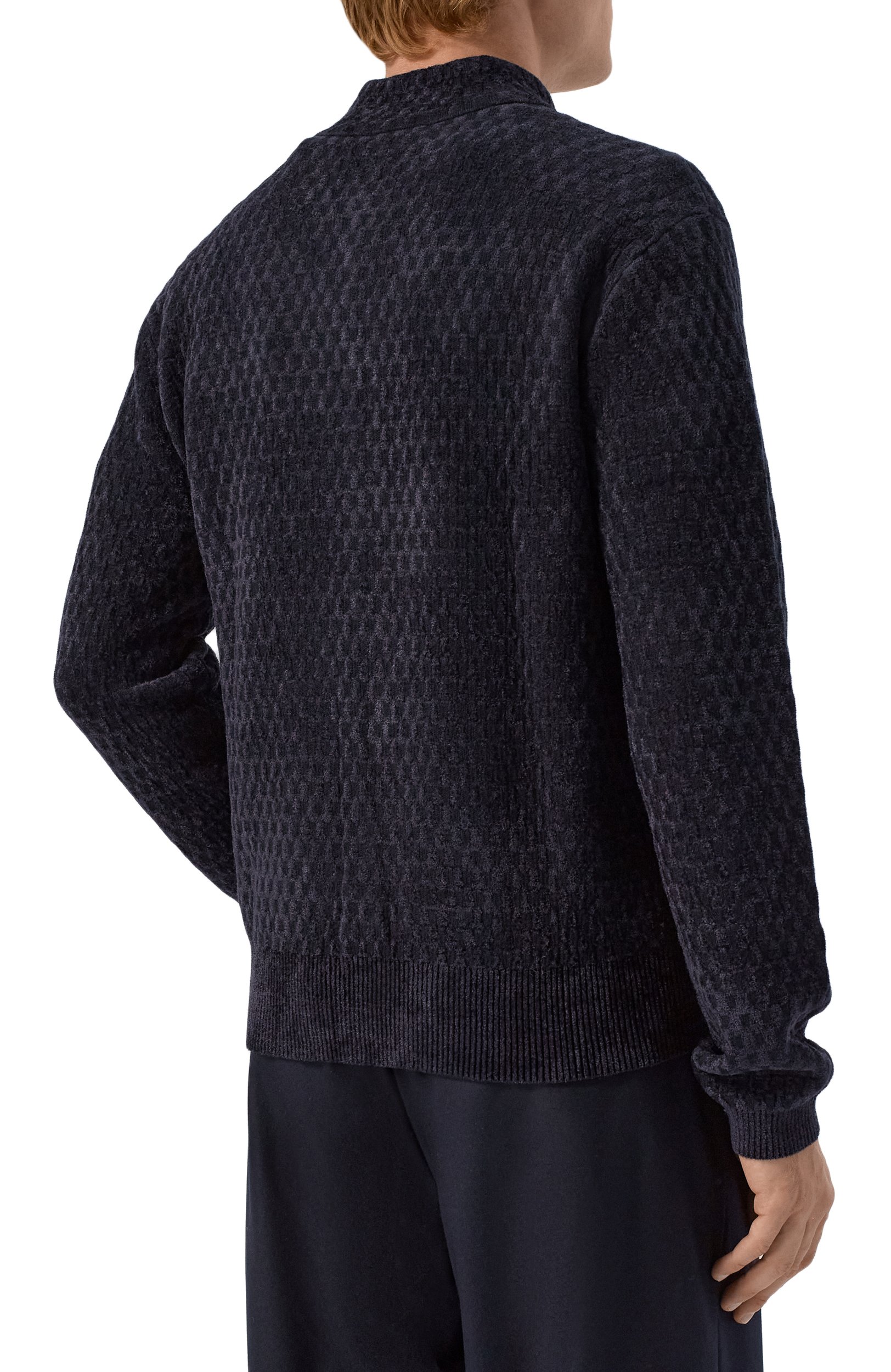 Джемпер из вискозы и шерсти EMPORIO ARMANI, арт. EM006415/AF29846, фото 4