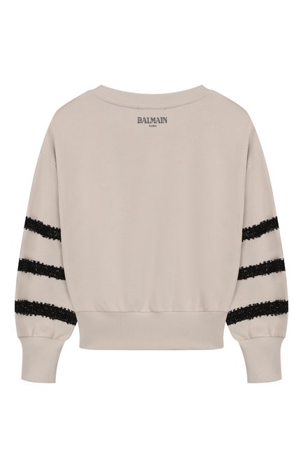 Хлопковый свитшот BALMAIN, арт. BX4A20