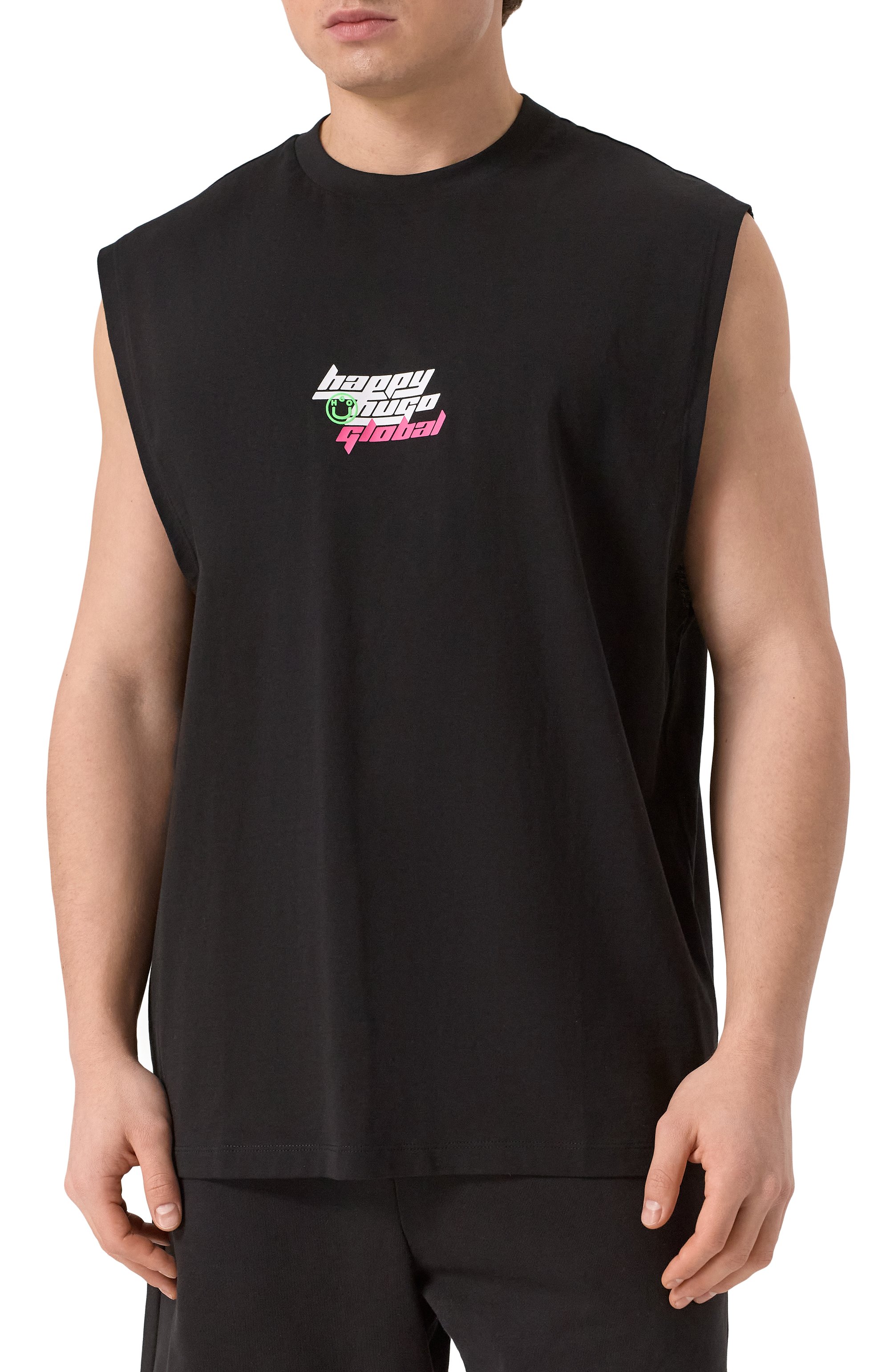 Хлопковая майка HUGO BLUE, арт. 50536121, фото 3