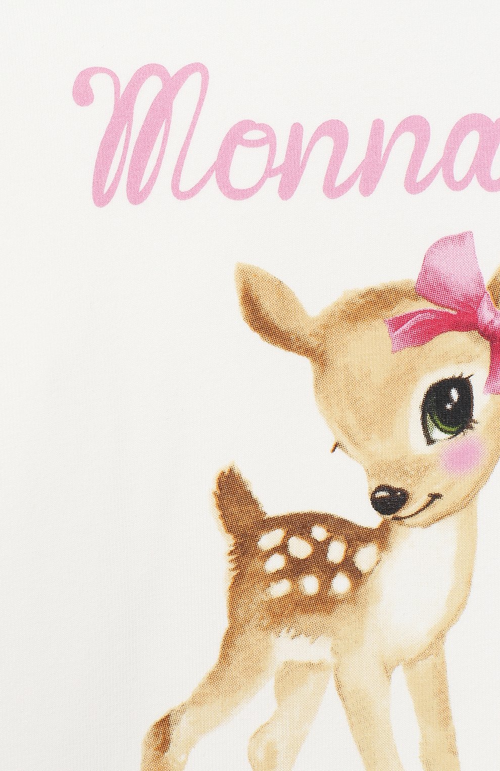 Хлопковый лонгслив MONNALISA, арт. 314600S1, фото 3