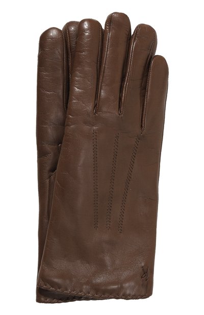 Женские кожаные перчатки KITON, арт. D58907K0533F06