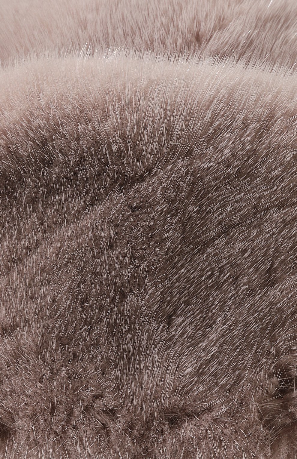 Шапка-ушанка из меха норки VICTORIA KUSENKOVA, арт. 090100040094, фото 4