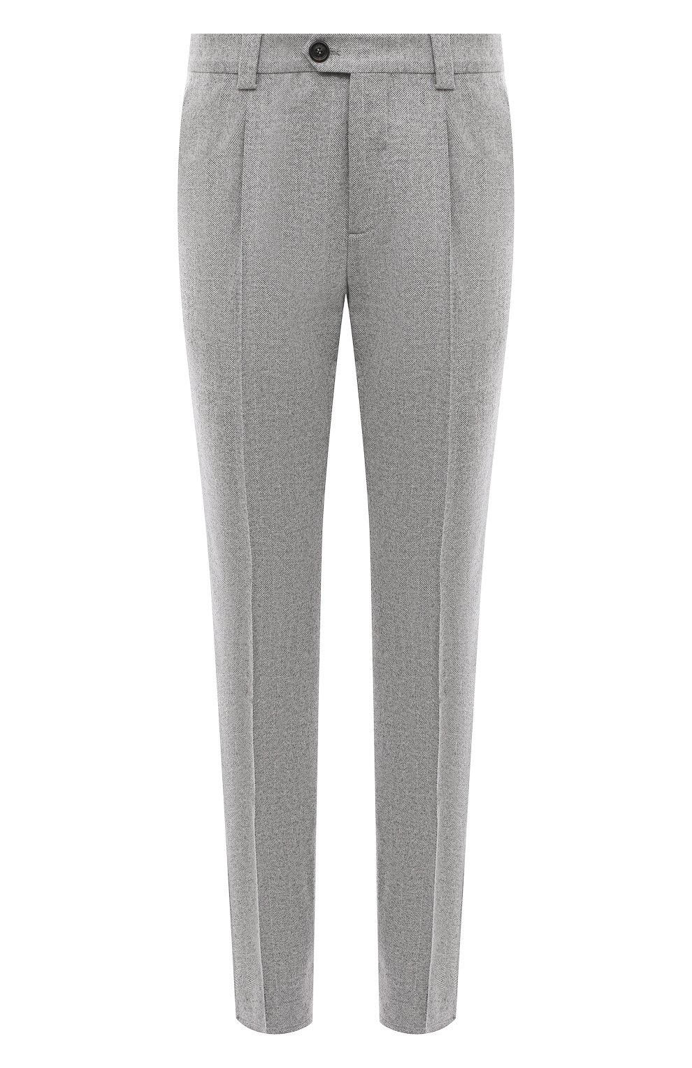 Шерстяные брюки BRUNELLO CUCINELLI, арт. ME258B2200, фото 1