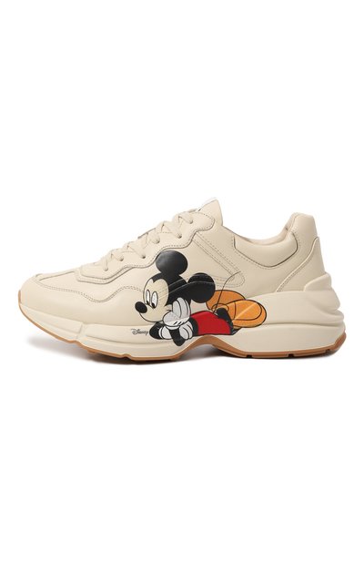 Кожаные кроссовки rhyton disney x gucci GUCCI, арт. 601370 DRW00, фото 4