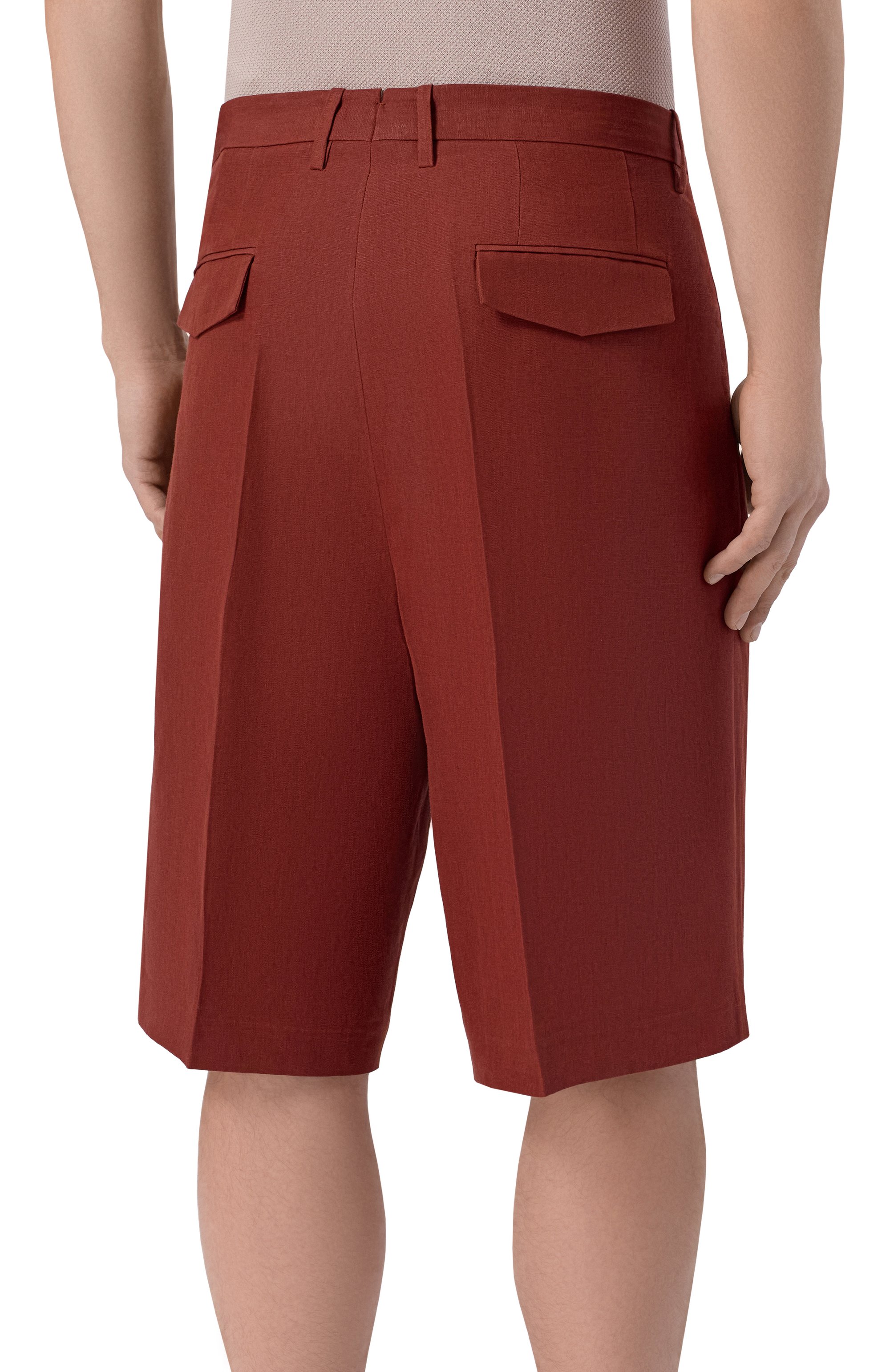 Льняные шорты MVST, арт. M26.2PM.T038/F157, фото 4