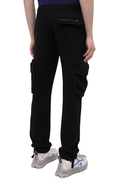 Хлопковые брюки-карго OFF-WHITE, арт. 0MCH036R21FLE001, фото 4