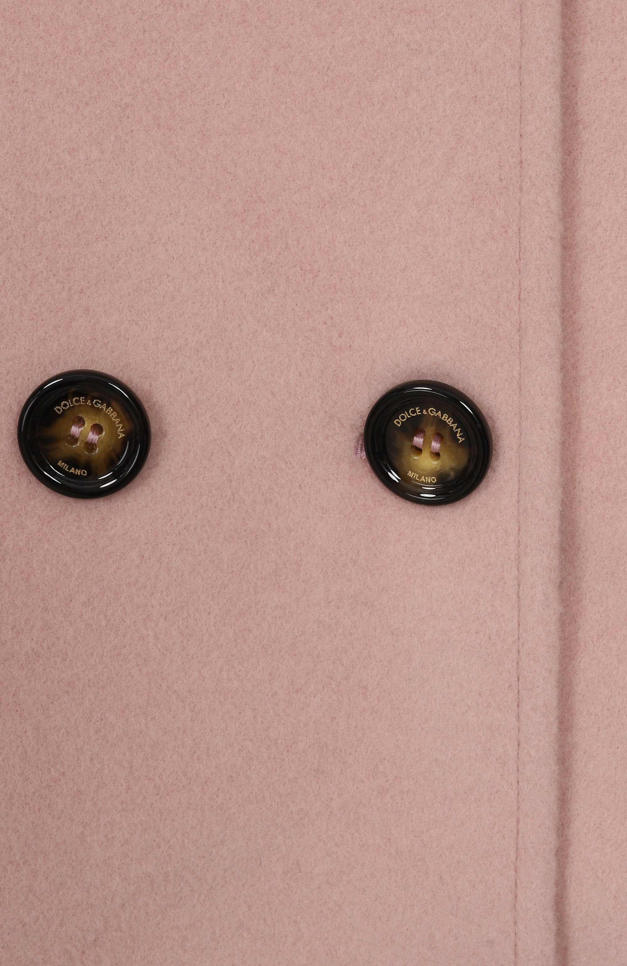 Шерстяное пальто DOLCE & GABBANA, арт. L54C43/FUZD7, фото 3