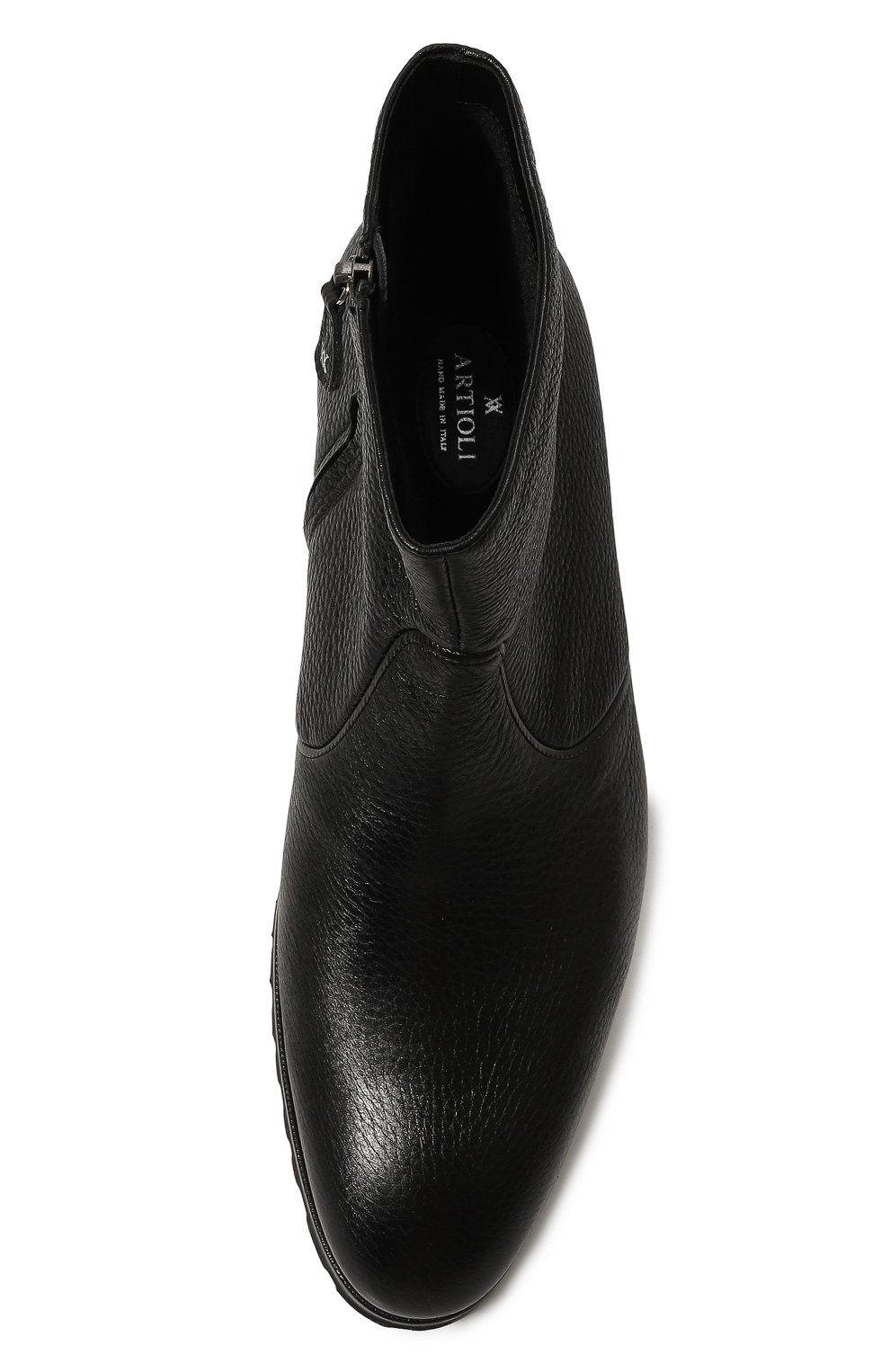 Кожаные сапоги ARTIOLI, арт. 06P012/BIS/S0FT KID/FABRIC 89G, фото 6