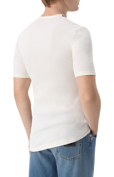 Хлопковая футболка DOLCE & GABBANA, арт. G8QX6T/G7P0D, фото 4