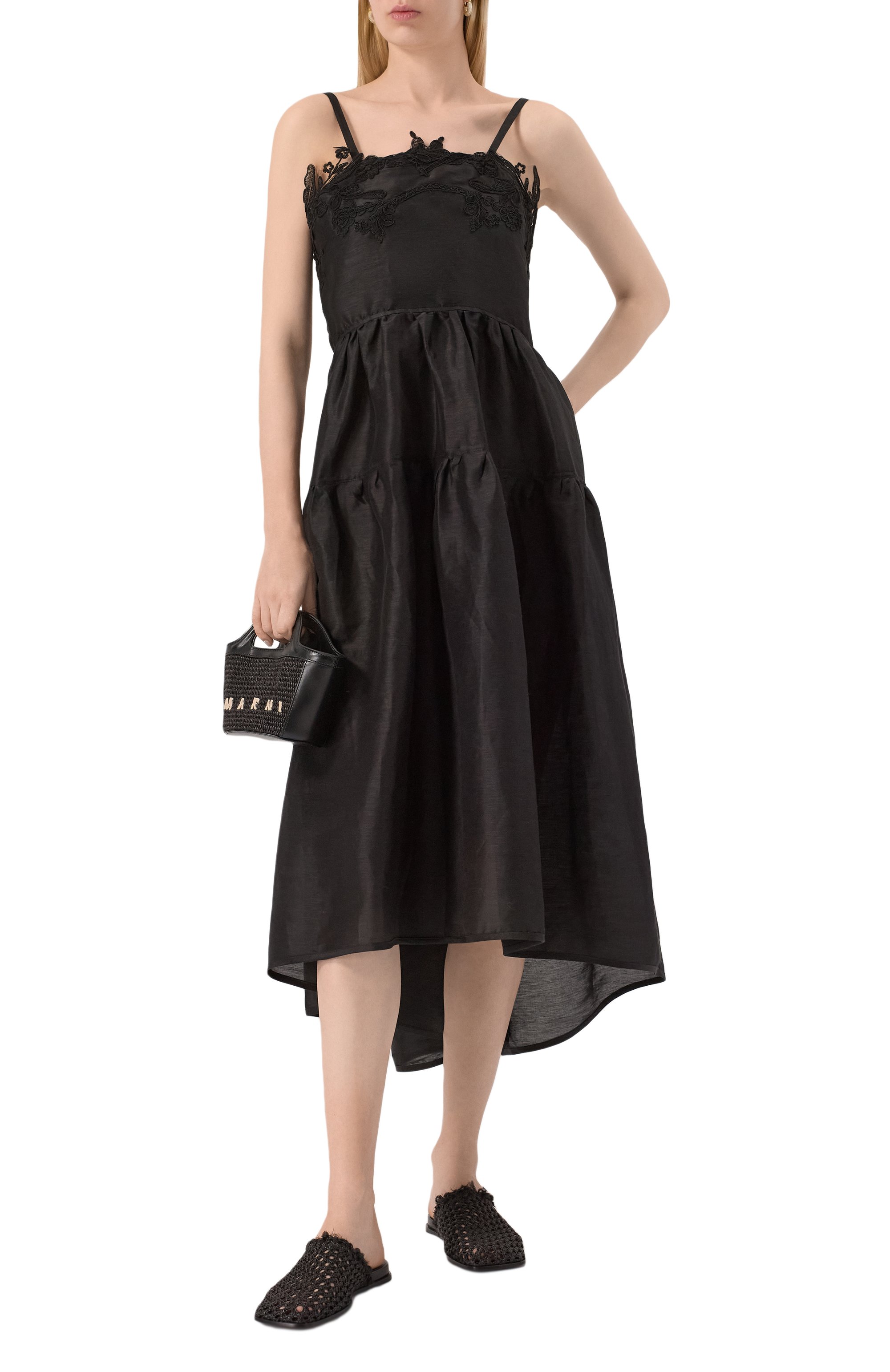 Платье изо льна и шелка MAURIZIO, арт. W06320479, фото 2