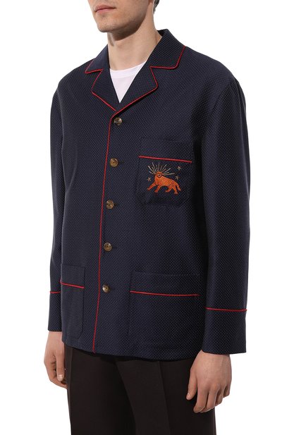 Шерстяной пиджак GUCCI, арт. 574302 Z587E, фото 3