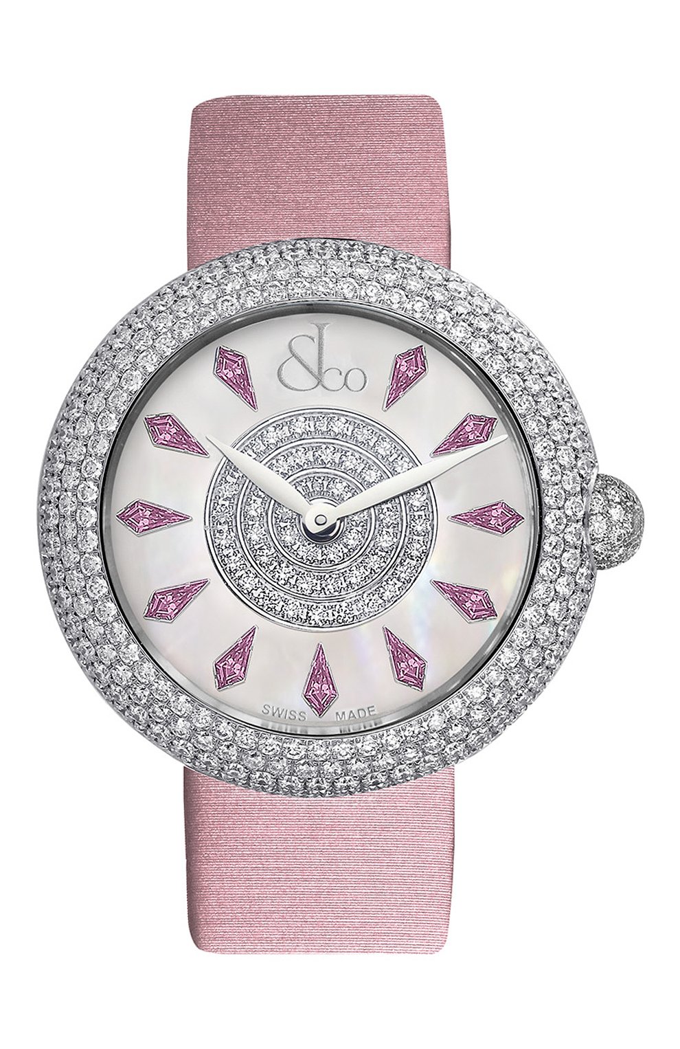 Часы pink sapphire JACOB AND CO, арт. BQ020.10.RH.KC.A, фото 1