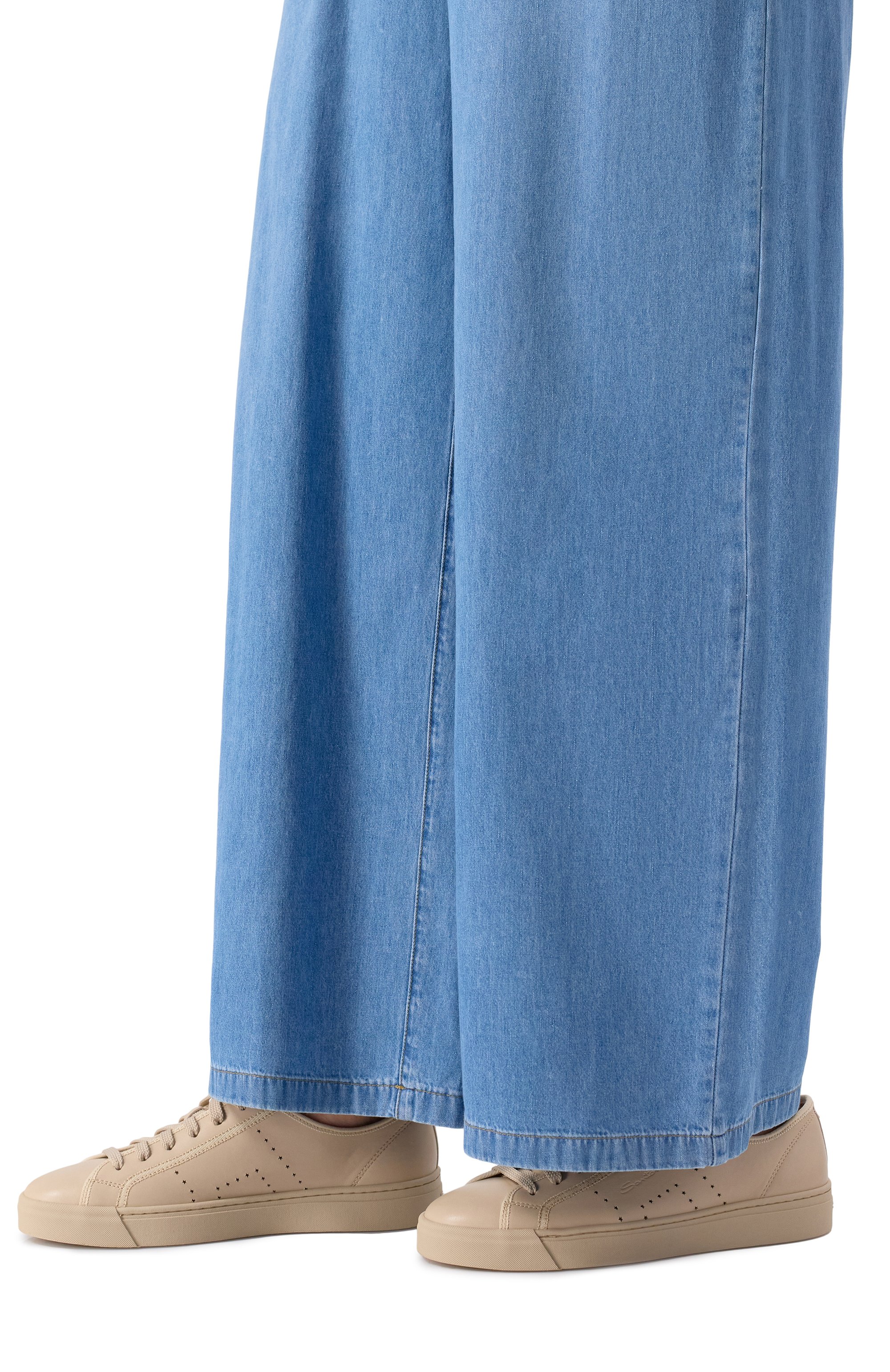 Кожаные кеды SANTONI, арт. WBGG61350NATTSFP, фото 3