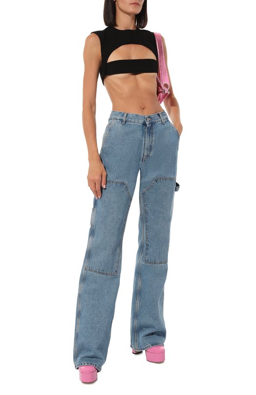 Кожаные туфли Barb BY FAR Розовый, фото 2