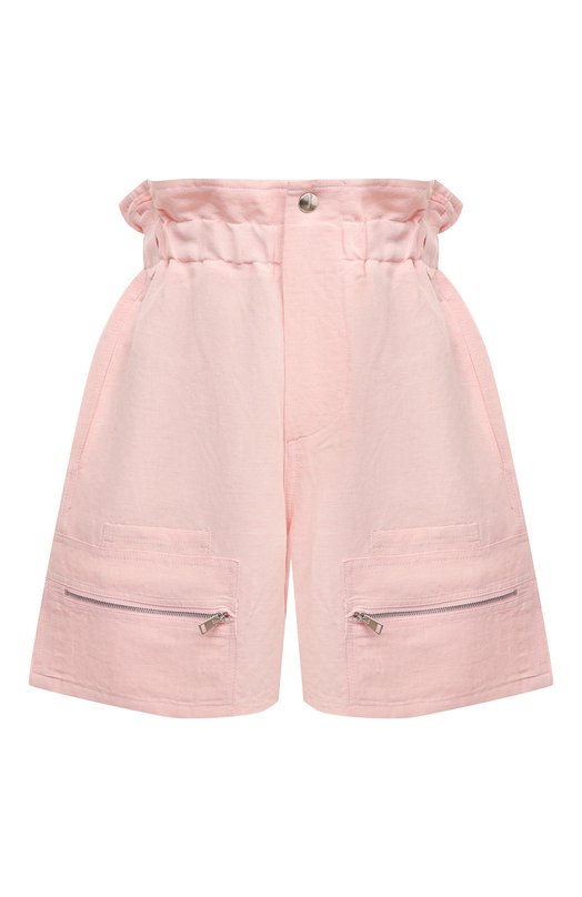 Шорты из вискозы и льна Forte Dei Marmi Couture