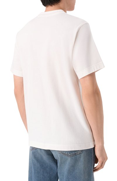 Хлопковая футболка BURBERRY, арт. 8119014, фото 4