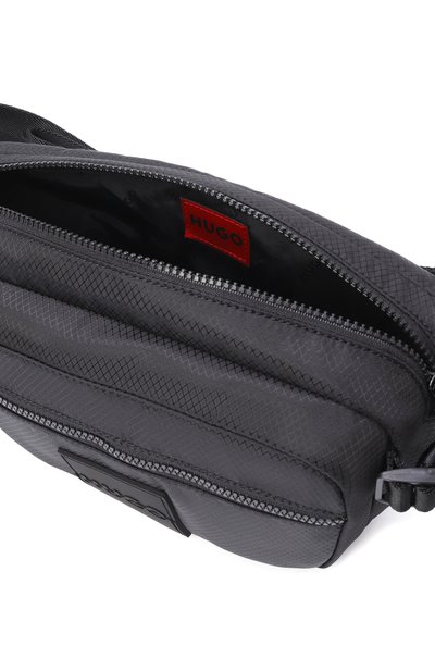 Поясная сумка jhin HUGO черного цвета по цене 13600 руб., арт. 50551798, фото 5 Поясная сумка jhin HUGO, арт. 50551798, фото 5