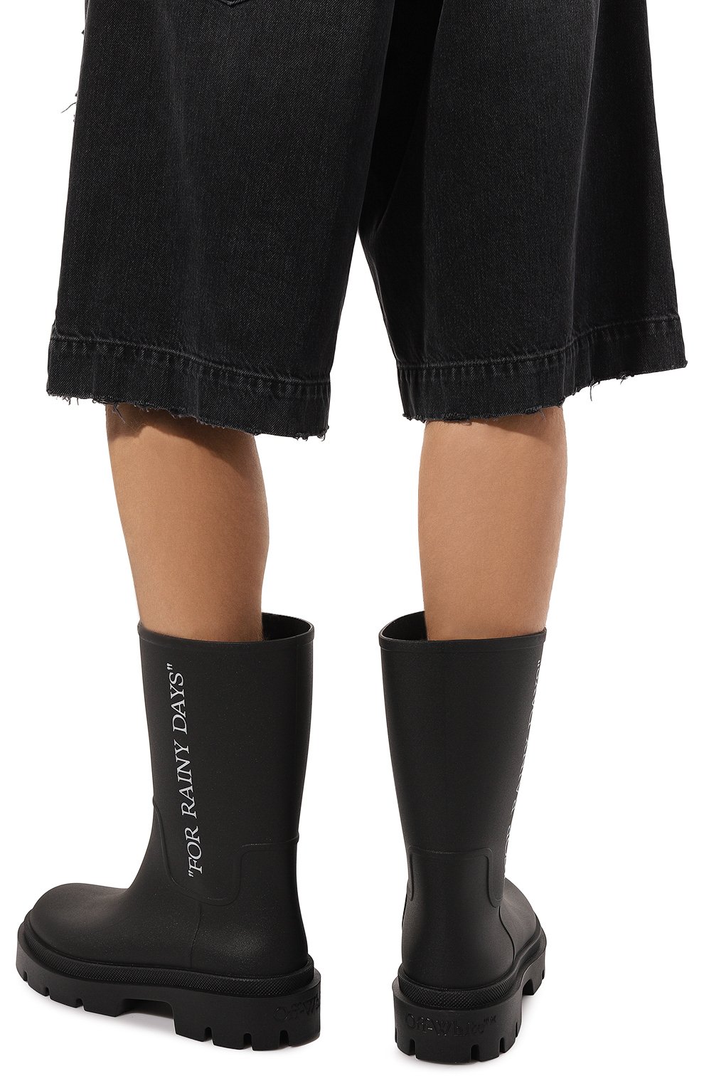 Сапоги reboot rainy days OFF-WHITE, арт. 0MIE00BC99MAT0011001, фото 3