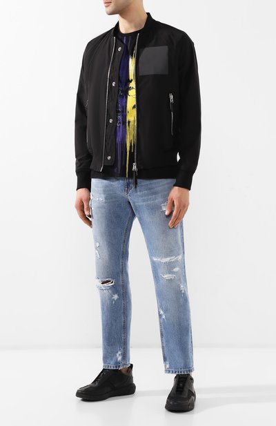 Кожаные кроссовки BOSS, арт. 50407528, фото 2