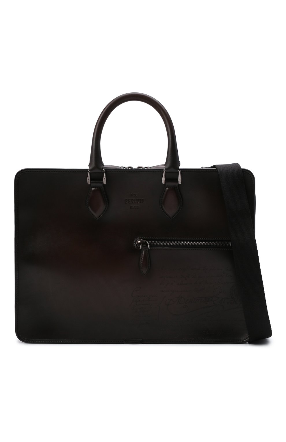 Кожаная сумка для ноутбука BERLUTI, арт. M149250, фото 7