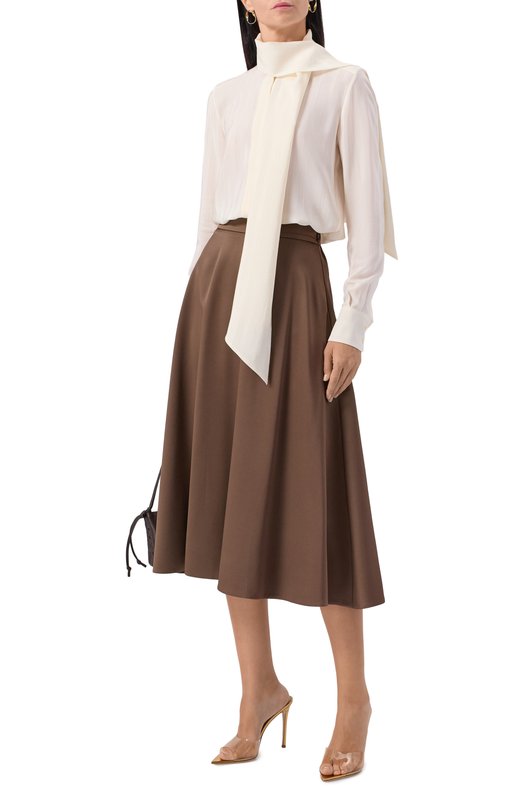 Юбка Brunello Cucinelli M0H38G3679 Коричневый  M0H38G3679 Фото 2