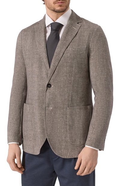 Хлопковый пиджак CIRCOLO 1901, арт. CN4776, фото 4