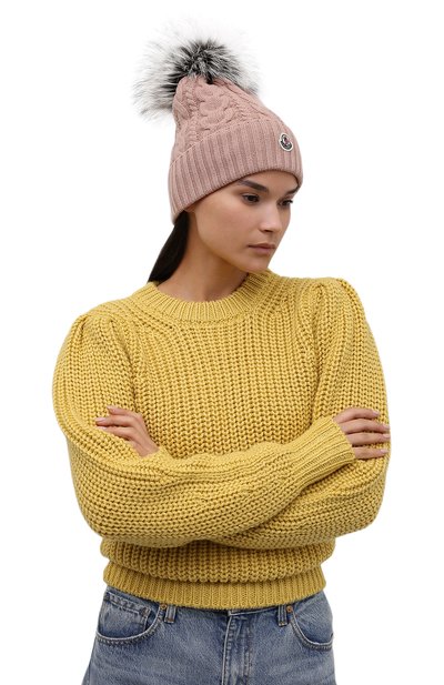 Шапка из шерсти и кашемира MONCLER, арт. G2-093-9Z703-01-A9328, фото 2