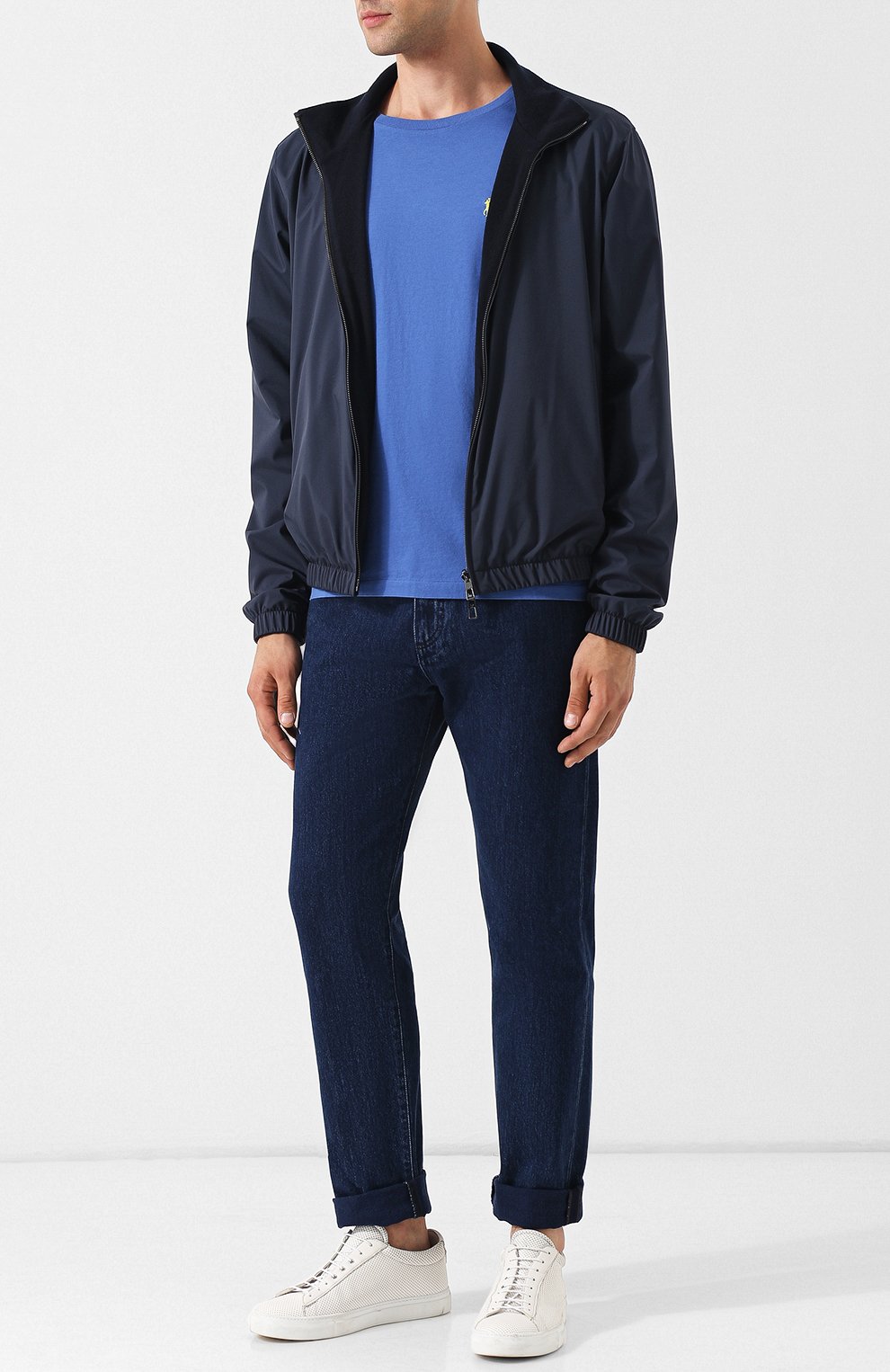 Хлопковый лонгслив POLO RALPH LAUREN, арт. 710671468, фото 2