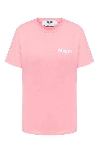 Женская хлопковая футболка MSGM, арт. 2943MDM73 207648