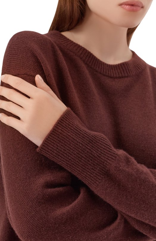 Кашемировый свитер OLOLOL OLKN034/306/BASE Коричневый  OLKN034/306/BASE Фото 5