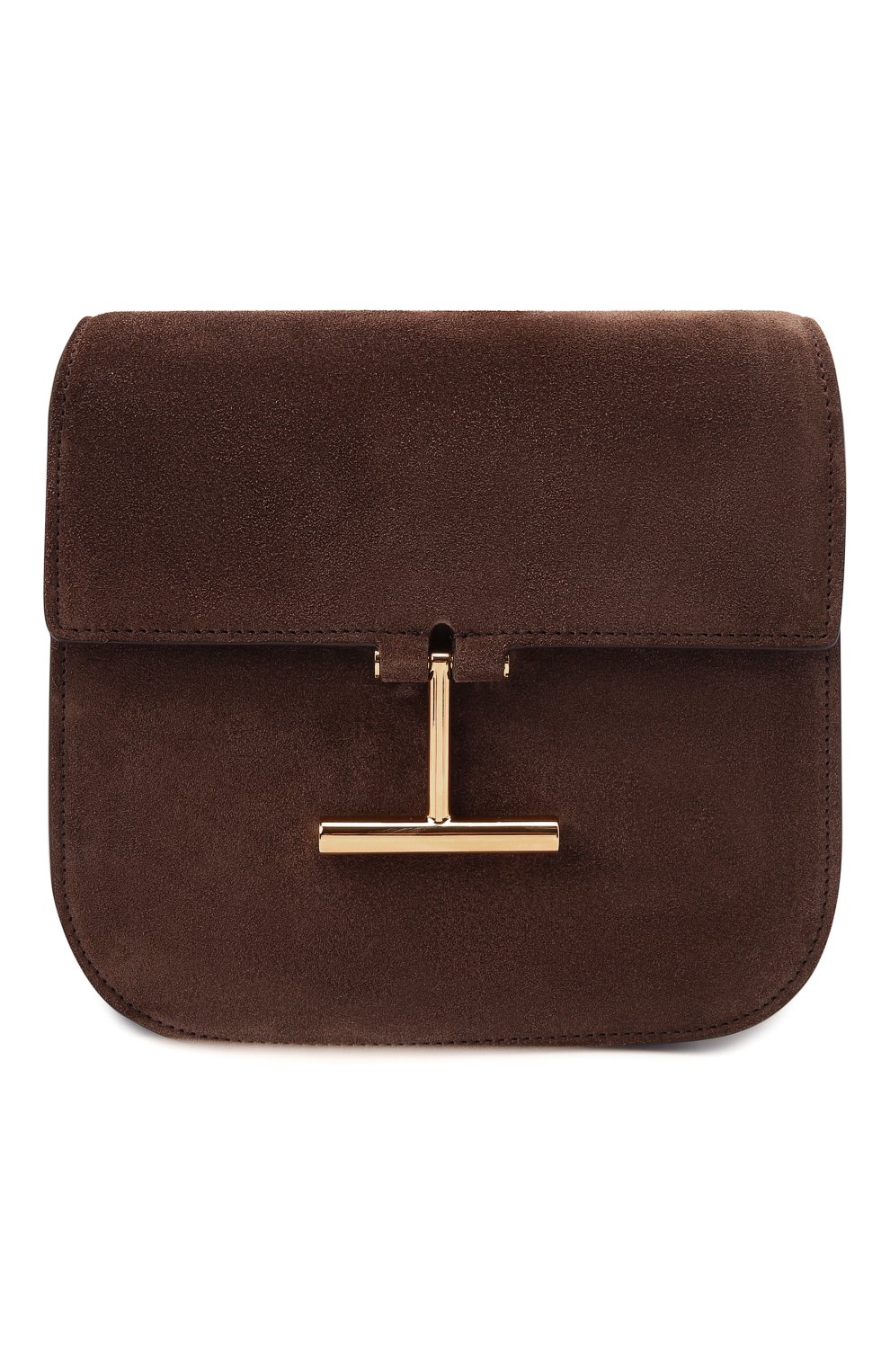 Сумка tara mini TOM FORD темно-коричневого цвета по цене 169000 руб., арт. L1502T-LCL209, фото 1 Сумка tara mini TOM FORD, арт. L1502T-LCL209, фото 1