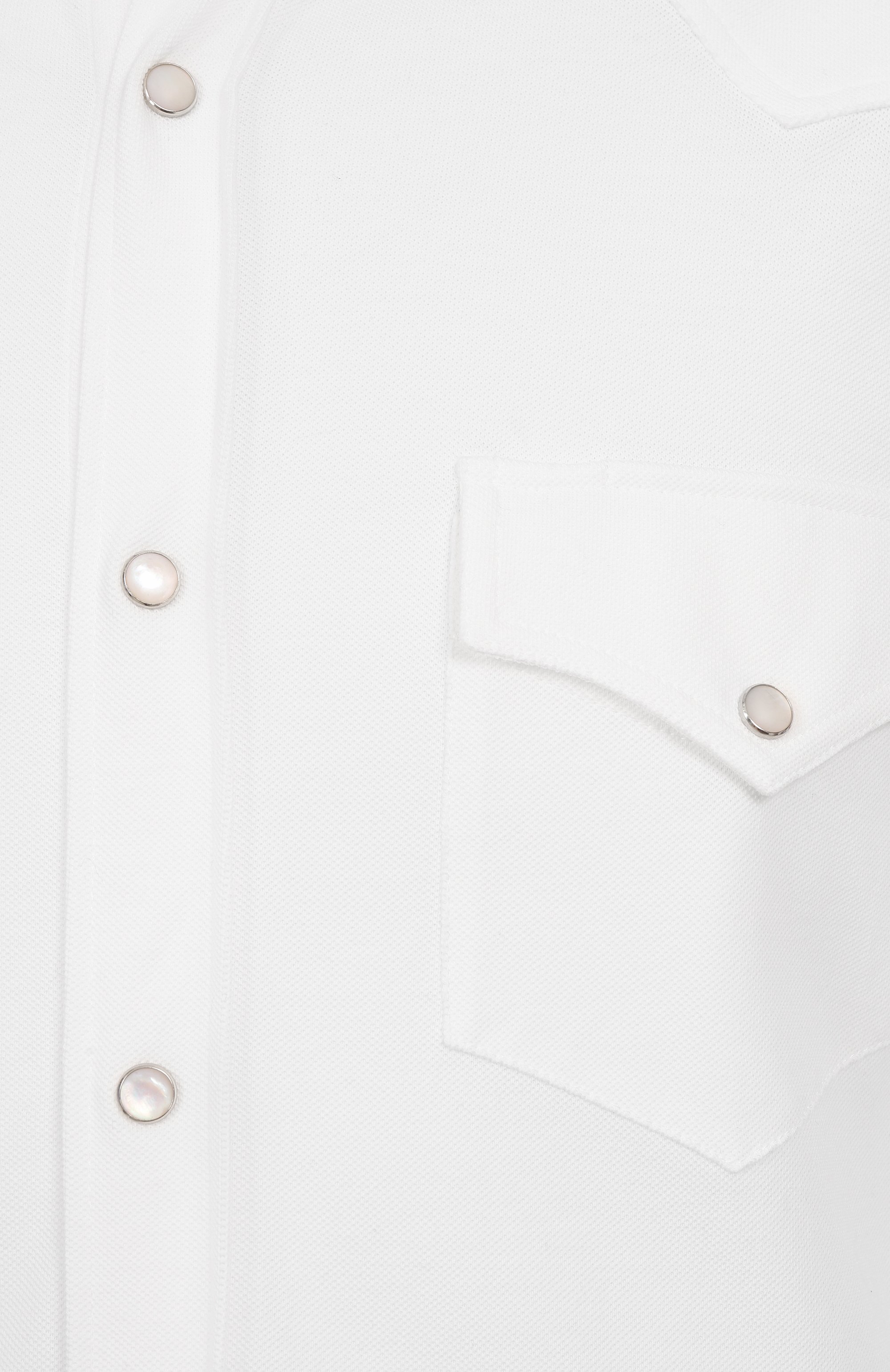 Хлопковая рубашка BRUNELLO CUCINELLI, арт. ME8546666, фото 6