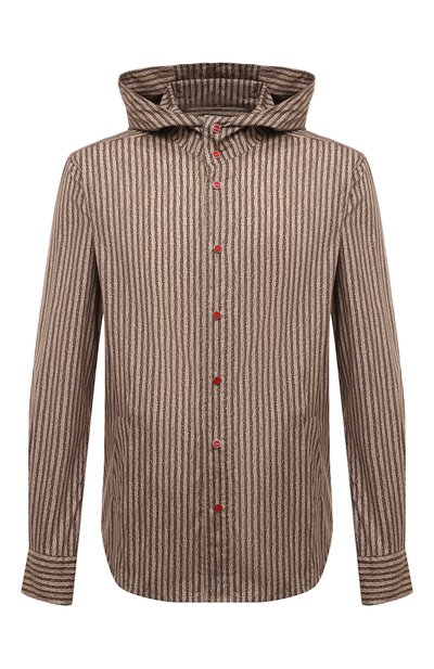 Мужская хлопковая рубашка KITON, арт. UMCMARH0913001